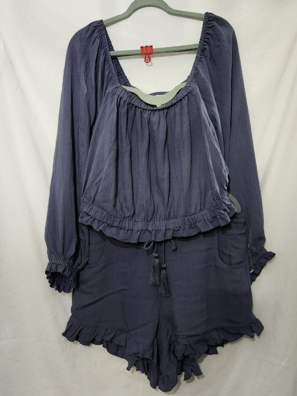 NWT Torrid Festi Set Size 1 Nightshadow Blue Boho Festival Outfit